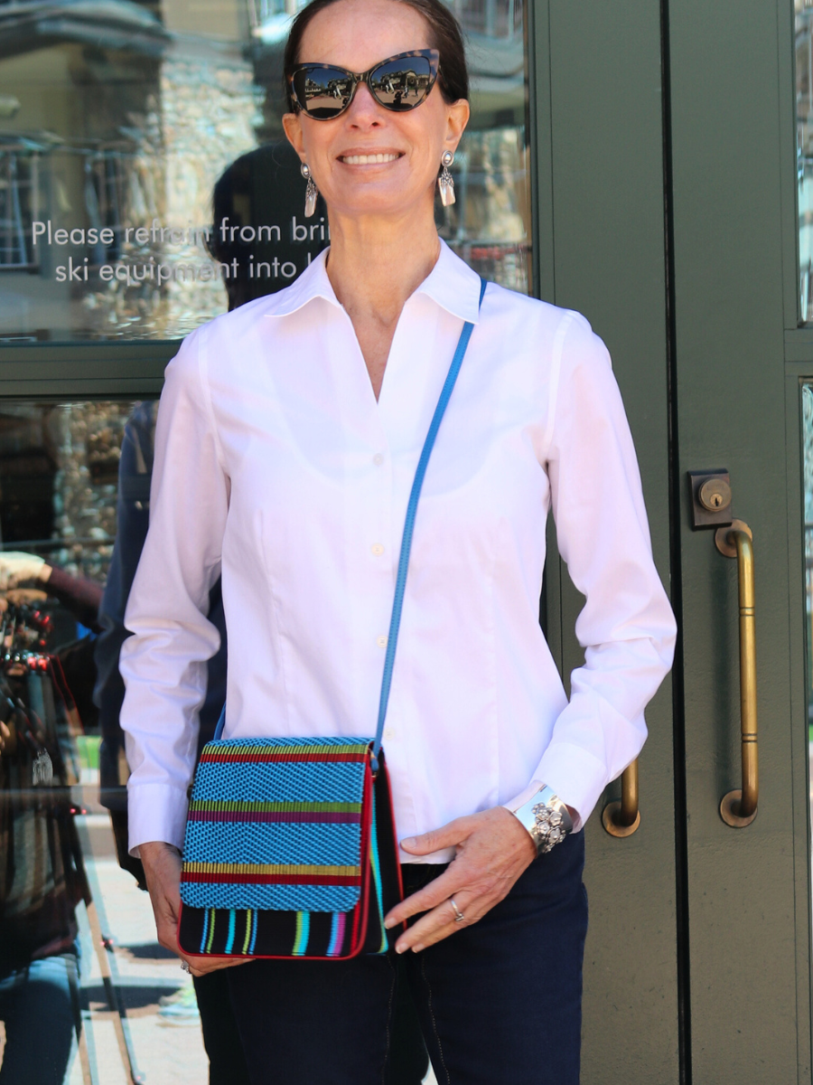 Handwoven KUSKAYA Crossbody Handbag - QintiPeru.com