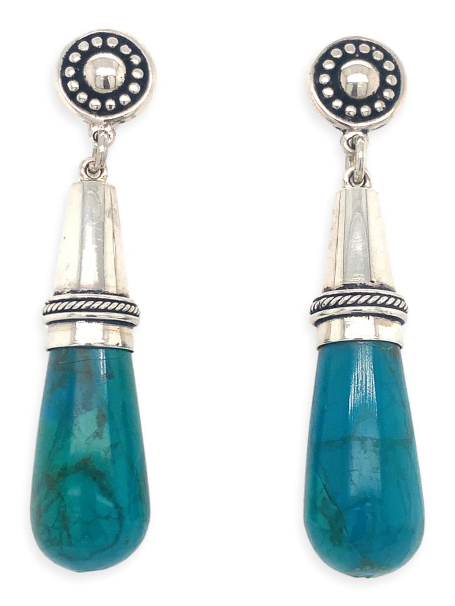 Chrysocolla Drop Earrings