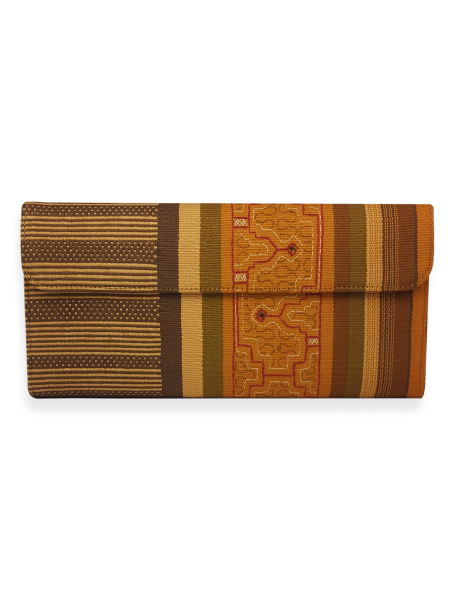 Large Rectangular Clutch 2 - Shipibo Textile Collection